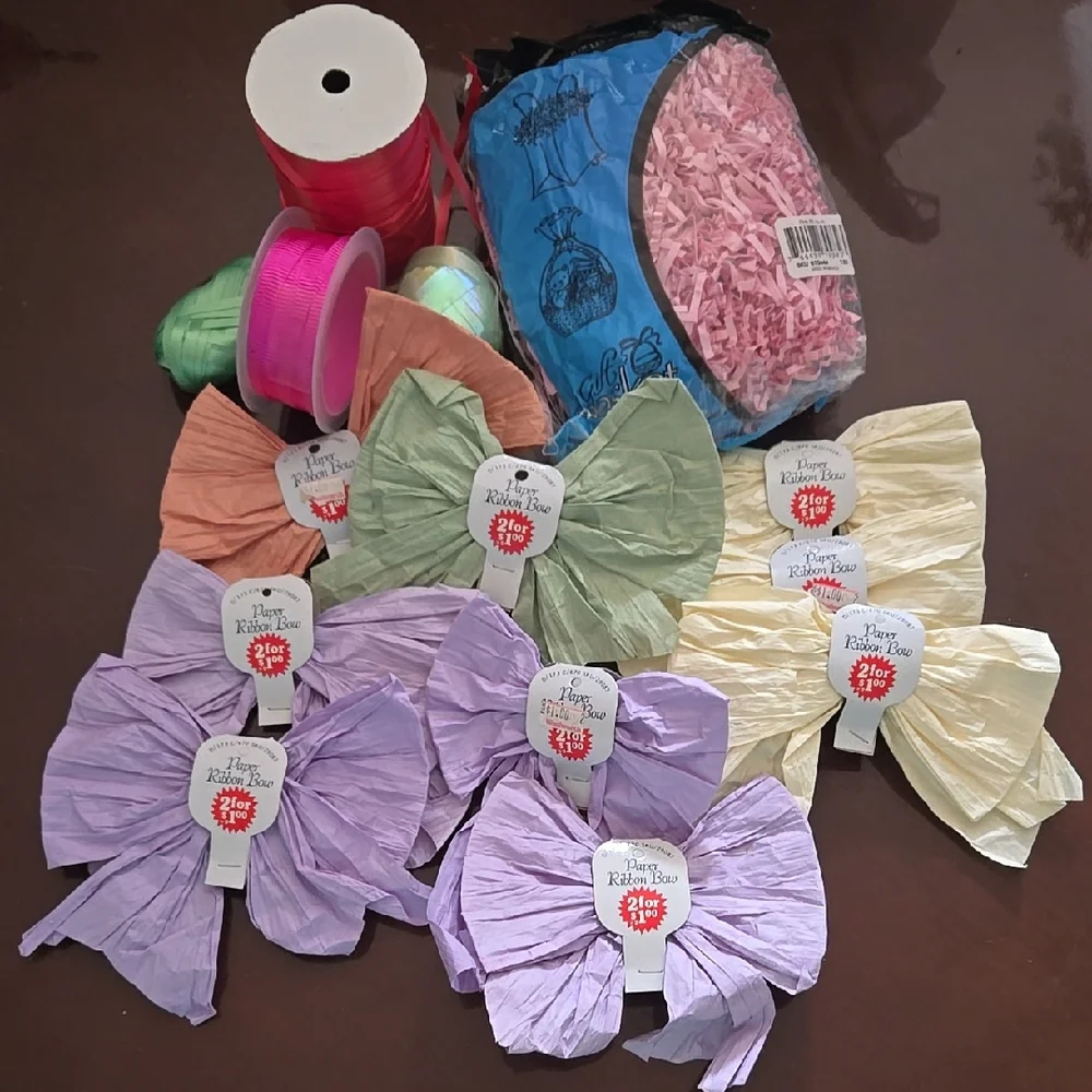 Assorted Bow & Ribbon Bundle